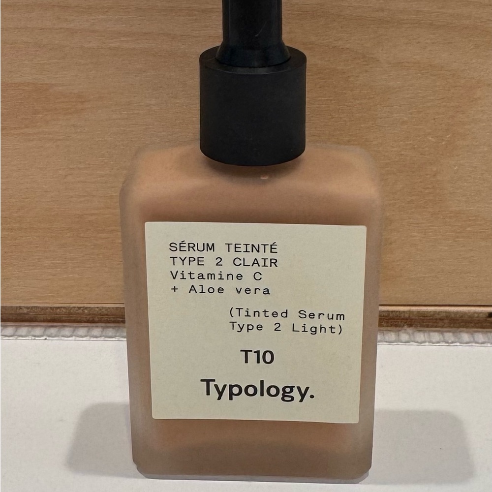Typology Tinted Serum T10 Type 2 Light - Medium Beige Finish